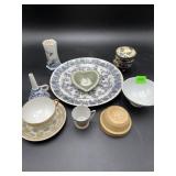 Vintage Wedgwood Jasperware & Blue Willow Porcelai