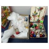 German Mercury Glass Figural Pinecone Ornament Lot