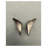 Hans Hansen Sterling Silver Peak Earrings 432 6.92