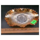 Imperial Glass Marigold Carnival Windmill Oval Dis