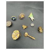 Masonic Order of Eastern Star YWCA Lapel Pin Lot