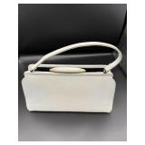 Vintage Theodor California Cream Faux Lizard Purse