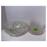 Assorted KIG Indonesia & Pressed Glass Bowls Lot