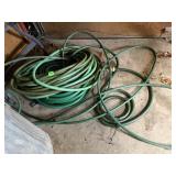Green Garden Hose 4 Way Brass Valve Splitter Lot