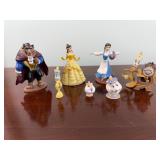 Disney Beauty and the Beast Figurine Variety Lot