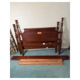 Youngsville Star Mfg. Co. Four-Poster Bed Frame