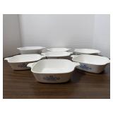 Corning Ware Blue Cornflower Petite Pans Lot