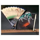 Folding Hand Fans with Display Boxes Lot