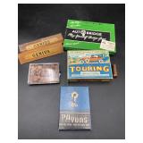 Vintage Touring Card Game & Auto Bridge Game Box L