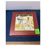 Lenox Crystalline Nativity Ornament Box Set 4pc
