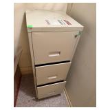 Schwab Style 3 Drawer Fireproof File Cabinet
