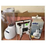 Osterizer 10 Speed Blender Singer Grill Zyliss Lot
