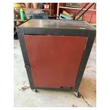 Sutherlands Rolling Metal Tool Storage Cabinet