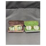 Antique 12K Gold Filled Wire Rim Eyeglasses Cases