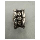 Georg Jensen Sterling Silver Oak Leaf Ring 62 6.84