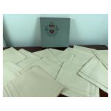 Vintage Irish Linen Napkins Boxed Set