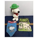 Hasbro Super7 Peanuts Beagle Scout Snoopy Toy Lot