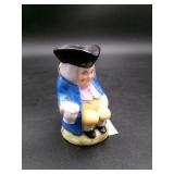 Seated Miniature Ceramic Toby Jug