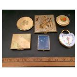 Vintage Vanity Powder Compacts & Cases Lot