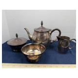 Gorham Silver Plate Tea Service Set