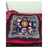 Lot of 7 Vintage Silk Scarves