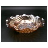 Anchor Hocking Marigold Carnival Glass Swirl Bowl