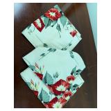 Vintage Floral Pinecone Table Linen Lot