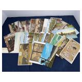 Vintage Japanese Travel & Art Postcards Lot