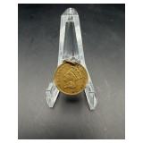 US Type 1 Gold Dollar Pendant 1.45g