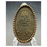 1904 St Louis Worlds Fair Elongated Smashed Penny