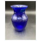 VintageCobalt Blue Vase