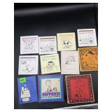 Peanuts Charles M. Schulz Hardcover Book Lot - 11