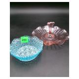 Fenton & Jeannette Glass Tableware Lot - 2 Pcs