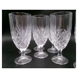 Godinger Shannon Dublin Crystal Iced Tea Glasses