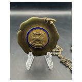 Dieges Clust Boston Gold Filled Watch Fob Chain