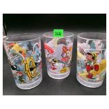 2002 McDonald's Disney 100 Years Glasses