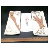 Novelty Boudoir & Burlesque Linen Towels Lot
