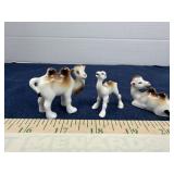 Mikasa Bone China Miniature Camel Figurine Family