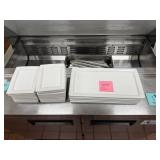 24 Tuxton White Rectangular Plates