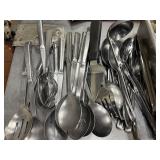 Stainless Serving Utensils Lot