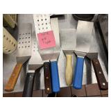 Commercial Grill Spatulas Lot