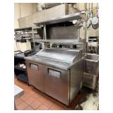 Avantco 178APT48HC 2-Door Commercial Prep Table