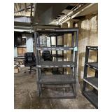 40' Plastic Shelving Unit