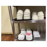 White Ramekins & Small Bowls - 80 Pieces