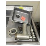Commercial Meat Grinder Attachment Parts Lot