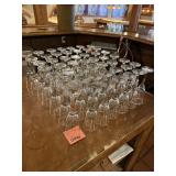 49 Clear Stemmed Wine Glasses ï¿½ Barware