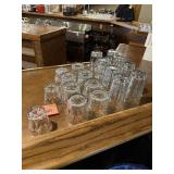 8 Beverage Glasses ï¿½ 8 Tall & 10 Rocks Glasses