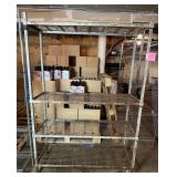 48' Galvanized Wire Shelving Unit