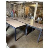 Lot of 7 Commercial Outdoor Patio Tables