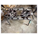 Commercial Dual Burner Propane Cooker Stand